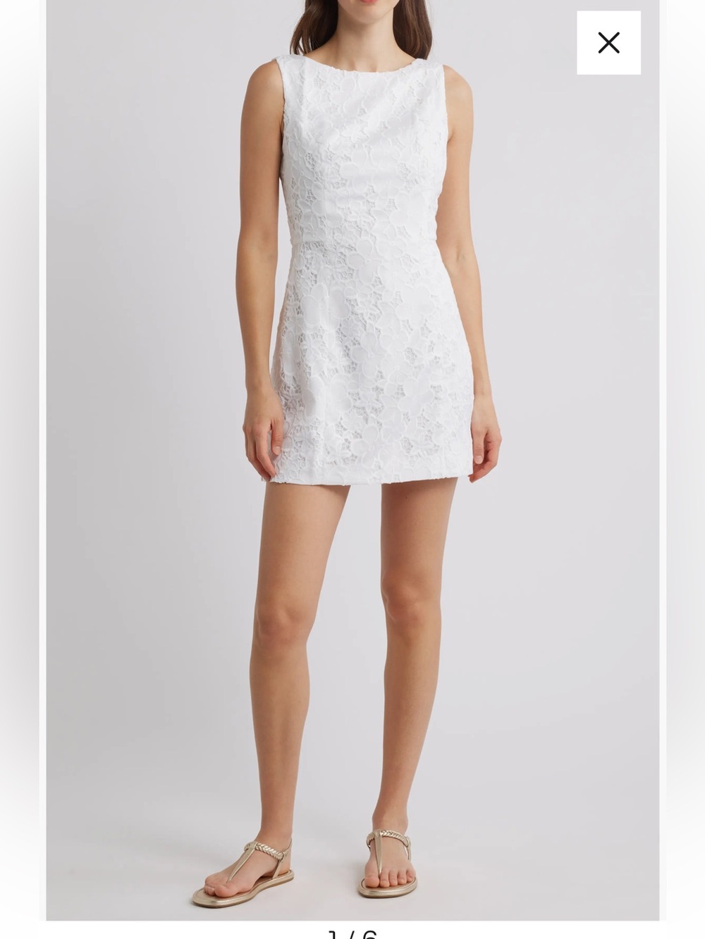 Lilly Pulitzer Jules Embroidery Floral Skort, White (Size 14) Nordstrom
